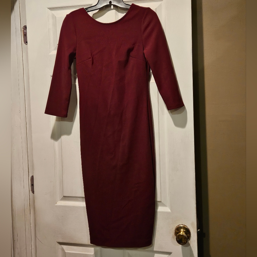 EXPRESS DRESS WITH ZIP UP BACK